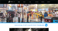 Desktop Screenshot of epicled.com